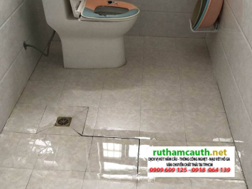 Sửa chữa chống thấm, chống hôi nhà vệ sinh toilet Quận 9