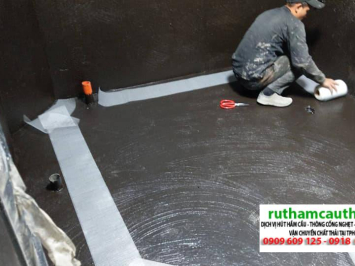 Sửa chữa chống thấm, chống hôi nhà vệ sinh toilet Quận 8