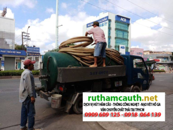 Bảng báo giá rút hầm cầu Đồng Nai