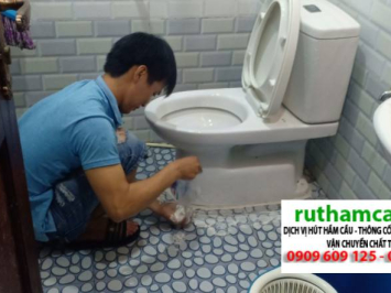 Xử lý mùi hôi nhà vệ sinh, Bồn cầu tại huyện Cần Giờ
