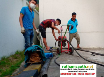 Bảng báo giá thông cống nghẹt Phường Tam Bình