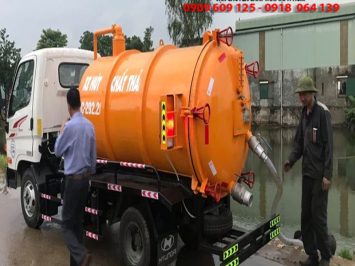 Báo giá xe hút bể phốt Quận Tân Bình giá rẻ