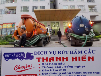 Dịch vụ hút hầm cầu chung cư – căn hộ