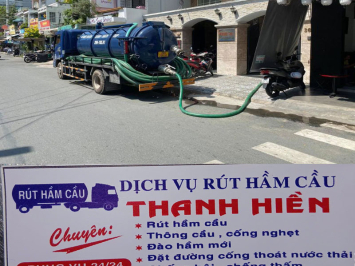 Dịch vụ hút hầm cầu cửa hàng – siêu thị – trung tâm thương mại