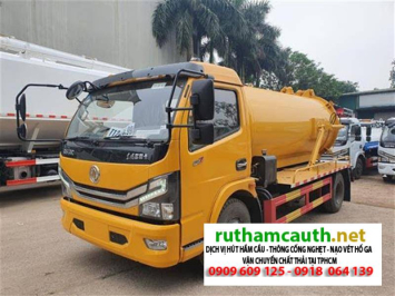 Bảng báo giá dịch vụ rút hầm cầu Phường Hạnh Thông