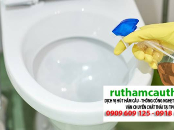 Xử lý mùi hôi nhà vệ sinh, Bồn cầu tại Long An