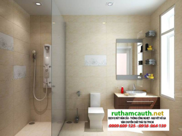 Kích thước phòng vệ sinh tiêu chuẩn hiện nay là bao nhiêu?
