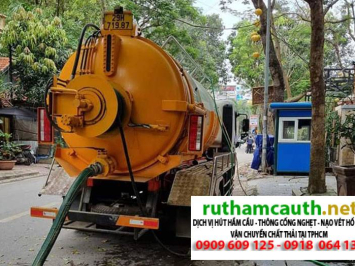 Bảng báo giá dịch vụ rút hầm cầu Phường Phú Nhuận