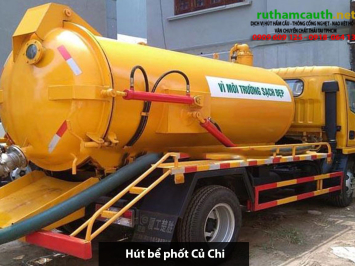 Báo giá xe hút bể phốt Củ Chi giá rẻ