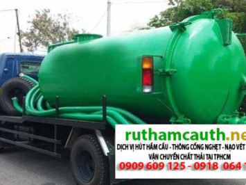 Bảng báo giá dịch vụ rút hầm cầu Phường Thuận An