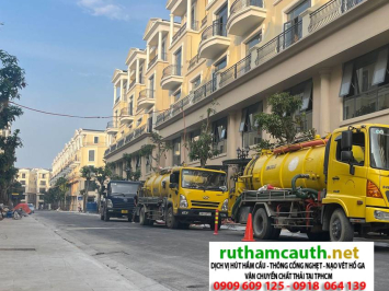 Bảng báo giá dịch vụ rút hầm cầu Phường An Hội Tây