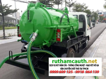 Bảng báo giá dịch vụ rút hầm cầu Phường Hòa Hưng