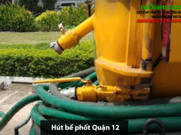 Báo giá xe hút bể phốt Quận 12 giá rẻ