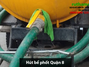 Báo giá xe hút bể phốt Quận 8 giá rẻ