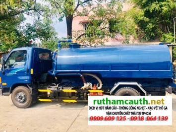 Bảng báo giá dịch vụ rút hầm cầu Phường Tân Bình
