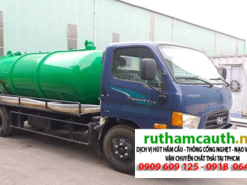 Bảng báo giá dịch vụ rút hầm cầu Phường Thới An