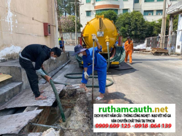 Bảng báo giá dịch vụ rút hầm cầu Phường Phường Trung Mỹ Tây