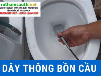 Làm rơi đồ nhựa xuống bồn cầu, xử lý nhanh trong 1 phút