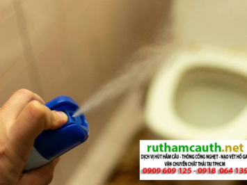 Xử lý mùi hôi nhà vệ sinh, Bồn cầu tại Quận 1