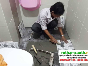 Sửa chữa chống thấm, chống hôi nhà vệ sinh toilet Phường Tân Sơn Nhì