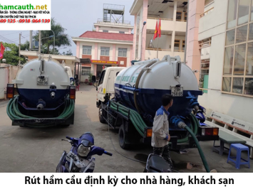 Bảng báo giá rút hầm cầu gia đình, nhà trọ, công ty
