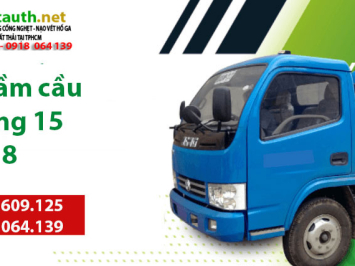Bảng báo giá rút hầm cầu phường 15 Quận 8