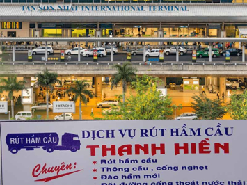 Thông cống nghẹt bồn cầu bến xe Tân Sơn Nhất quận Tân Bình