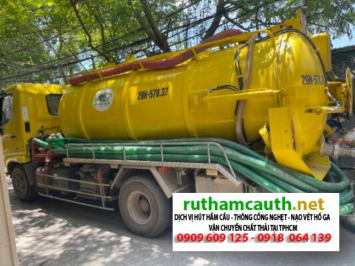 Bảng báo giá dịch vụ rút hầm cầu Phường Tân Sơn Nhất