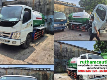 Bảng báo giá dịch vụ rút hầm cầu Phường An Đông