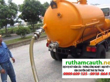 Bảng báo giá dịch vụ rút hầm cầu Phường Xóm Chiếu