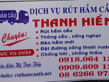 Giá thông tắc cống nghẹt giá rút hầm cầu bao nhiêu ?